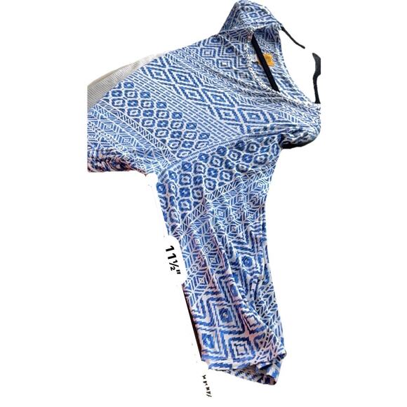Ruby Rd. Blue/White pullover Tunic - Size 3X - Picture 10 of 10